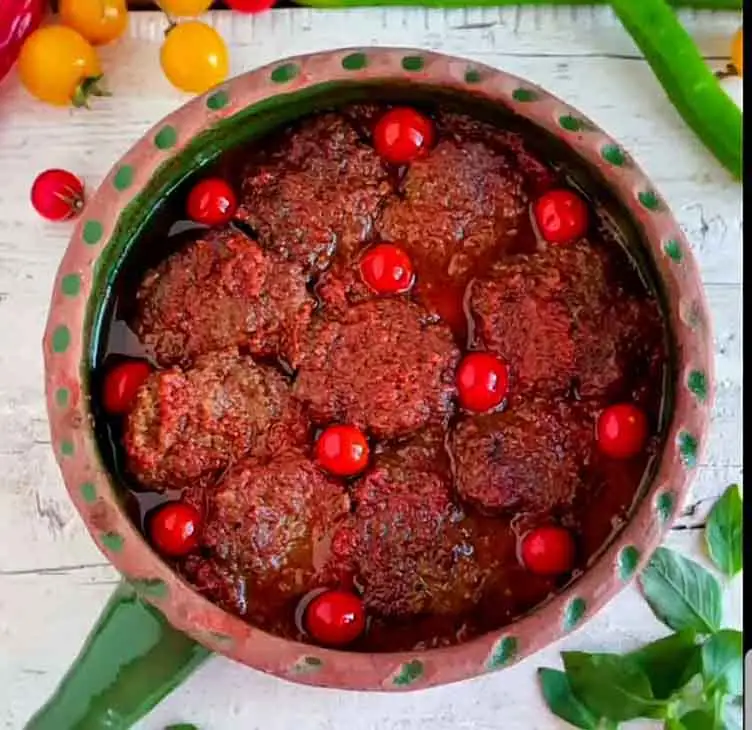 طرز تهیه شامی کباب با گوجه فرنگی و سیب زمینی