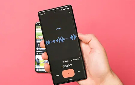 نحوه استفاده از ضبط صدای گوگل در اندروید