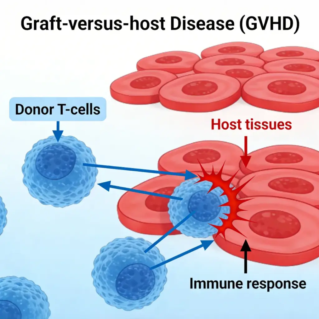GVHD چیست؟ راهنمای آشنایی بیماران پیوندی